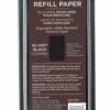 Stainless Steel Pedicure File Refills x 50 (Black coarse 80 Grit)