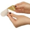 Stainless Steel Pedicure File Refills x 50 (White medium 180 Grit)