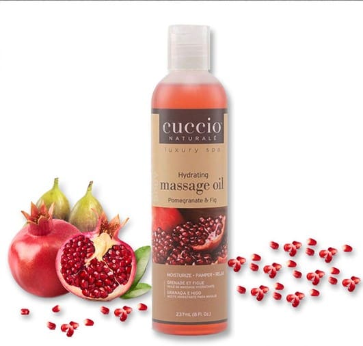 cuccio massage oil pom & fig - nice image