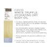 Cuccio White Truffle Luxury Antioxidant & Moisturisation Kit