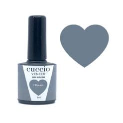Cuccio Colour Veneer professional gel nail polish bottle showing premium salon grade nail colour packaging.