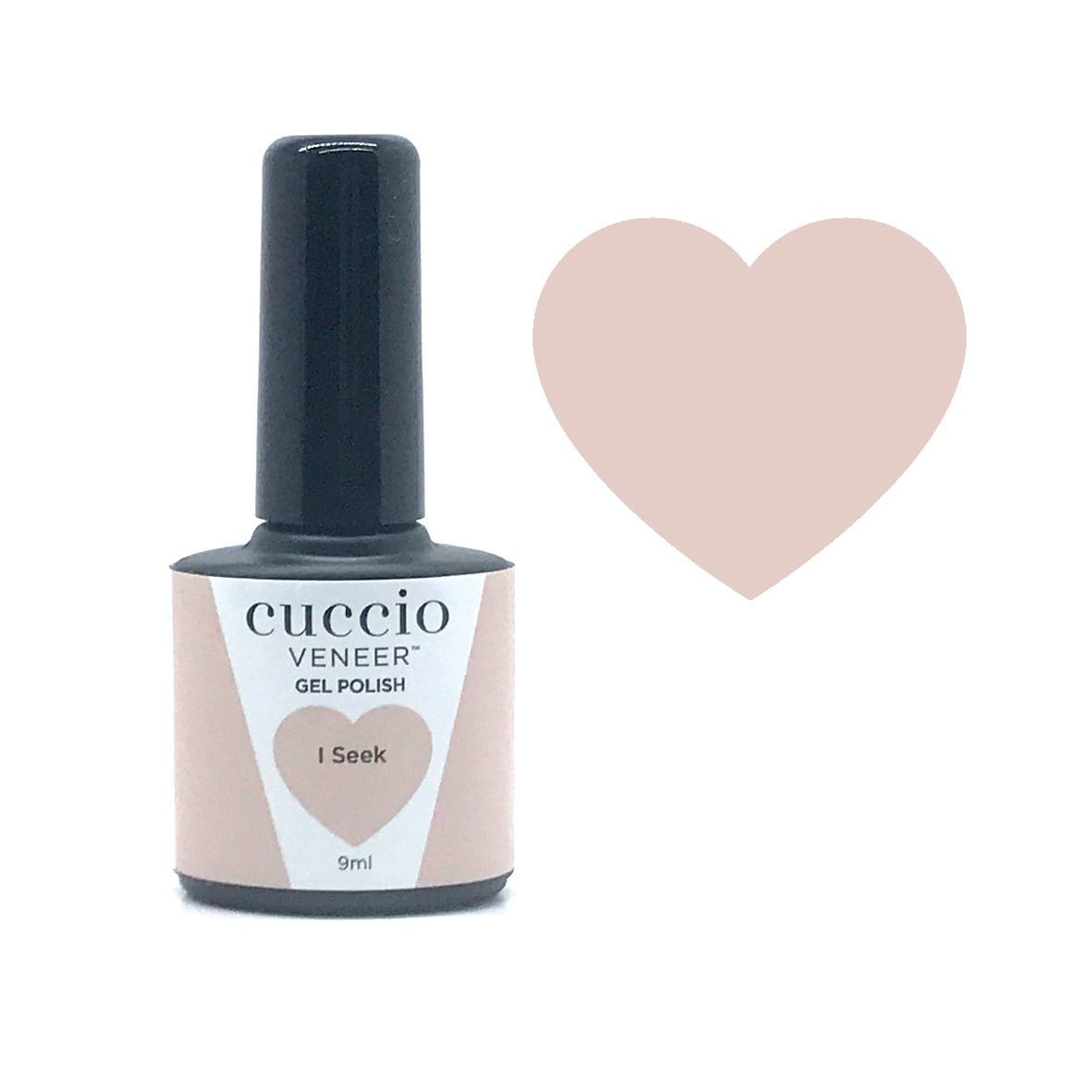 Cuccio Colour Veneer professional gel nail polish bottle showing premium salon grade nail colour packaging.