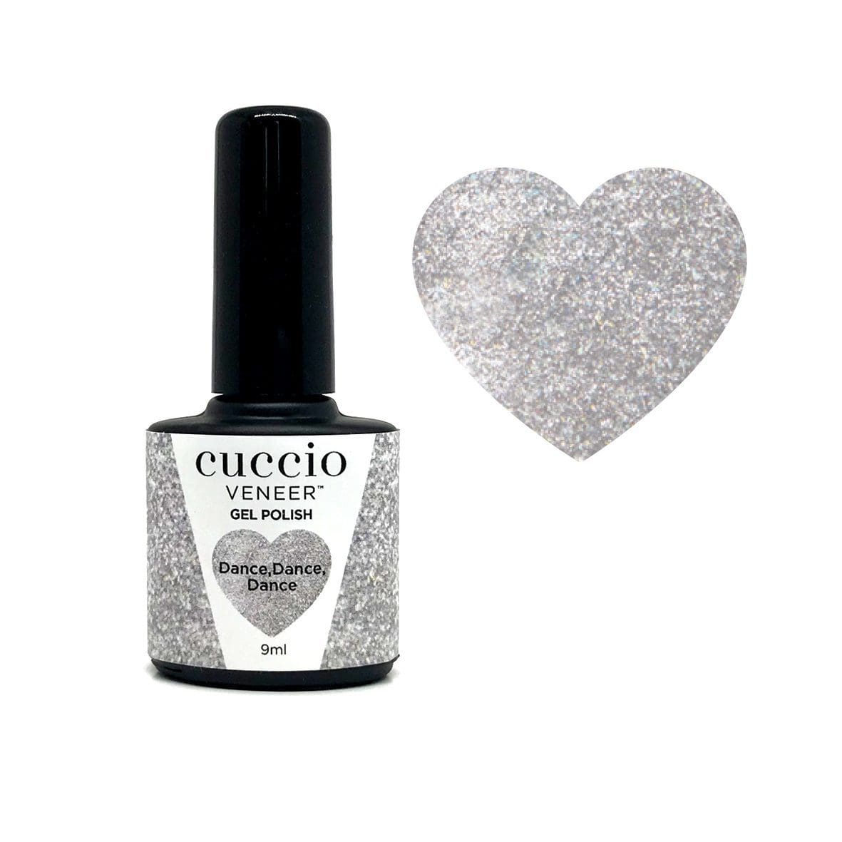 Cuccio Colour Veneer professional gel nail polish bottle showing premium salon grade nail colour packaging.