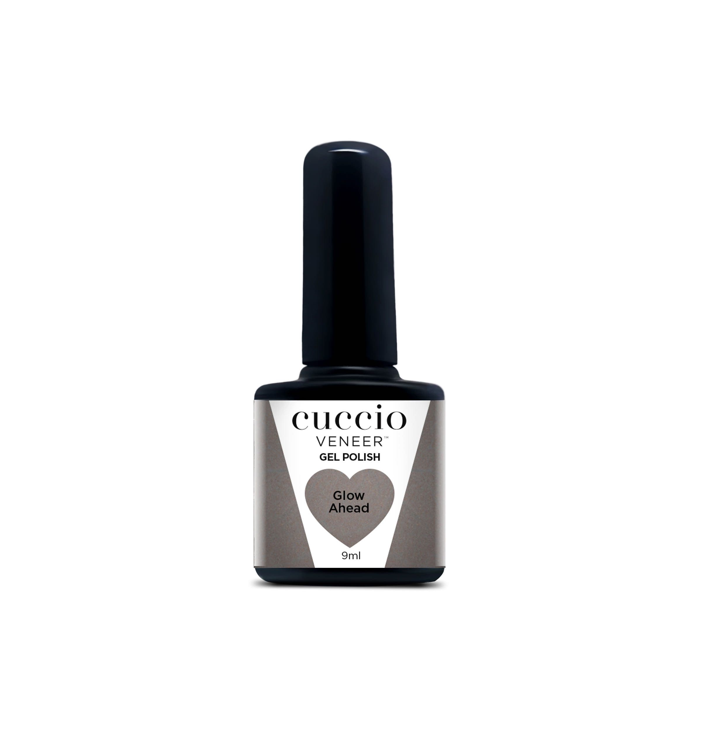 Cuccio Colour Veneer professional gel nail polish bottle showing premium salon grade nail colour packaging.