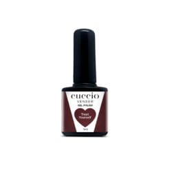 Cuccio Colour Veneer professional gel nail polish bottle showing premium salon grade nail colour packaging.