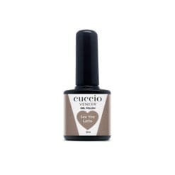Cuccio Colour Veneer professional gel nail polish bottle showing premium salon grade nail colour packaging.