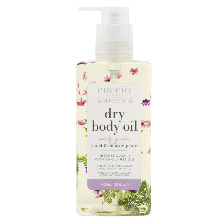 Dry Body Oil 443ml with Violet & Delicate Peony