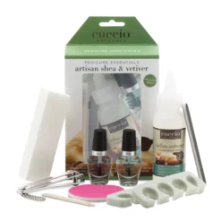 Professional Pedicure Essentials Starter Set – Travel Foot Care Kit with Callus Softener